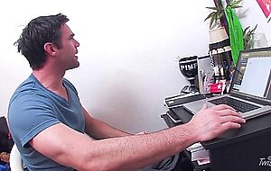 Naturally busty Lexi Swallow masturbates to orgasm