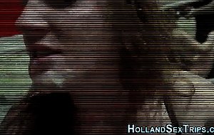 European whore gets cum