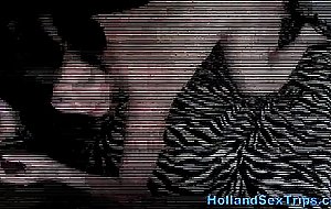 Euro hooker gets tits cummed on