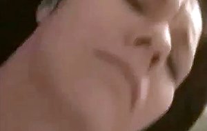 Cute brunette ass fucked, blows and swallows
