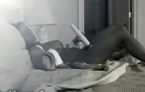 Young mom masturbating in her bedroom. Amateur