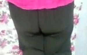 Fatty shows tits and ass
