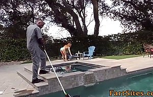 Teen has interracial sex