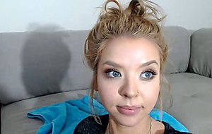 Cam Show Adorable Blonde Co-Ed With Sex Toys