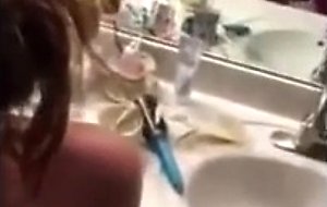 Duke college teen strips and plays