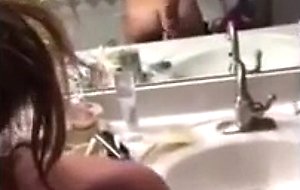 Duke college teen strips and plays