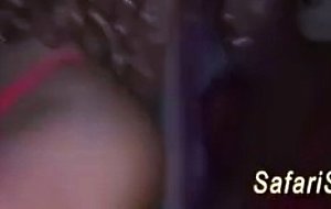 African threesome fuck orgy