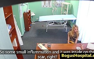 Teen patient pussylicked by doctor