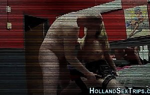 Dick sucking dutch hooker