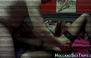 Dick sucking dutch hooker