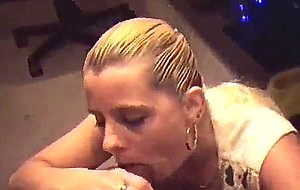 Blond milf point of view head