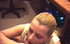 Blond milf point of view head