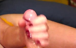 Cute tits milf gives teasing cumplay strokejob