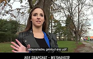 Fucks A Stranger While Bf Waits HER SNAPCHAT WETMAMI19 ADD