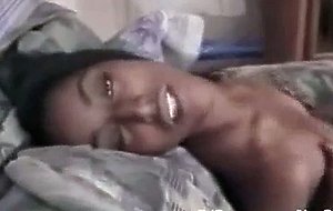 Ebony beauty made wet by honey tongue