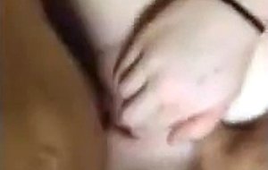 Naughty teen squirts intense as she gets fucked