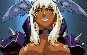 Busty hentai maid gets tied up and fucked