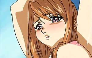 Busty hentai maid gets tied up and fucked