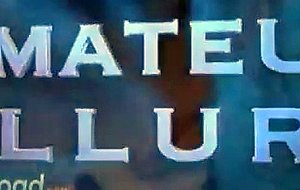 Teen blows cock swallows cum from shot glass