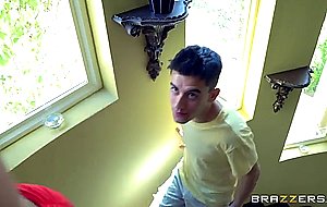 Dirty talker phoenix marie deepthroats young monster cock