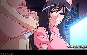 Shemale hentai nurses threesome fucked