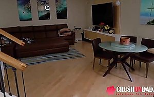 Joseline kelly got fucked by stepdad while mopping