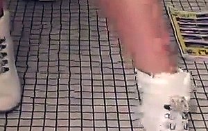 Blonde Schoolgirl Fucked By The Janitors