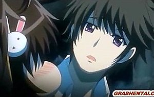 Bigboobs hentai monster tentacles brutally fucked