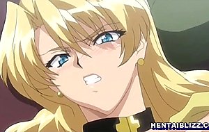 Blonde hentai bigtits brutally gangbanged by bandits