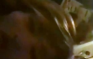 Lovely brunette sucks and fucks a big dick