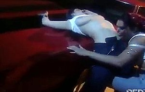 Lesbian Big Tits Strapon Attack By The Car