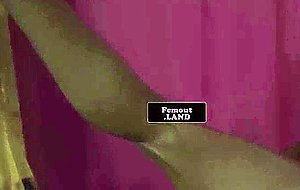 Tattooed trap amateur wanking in closeup 