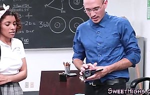 Latina teenager pounded 