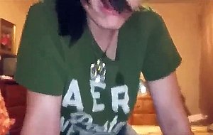 Teen gal gives a bj - pov.