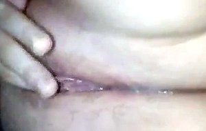 very wet gf orgasm cum