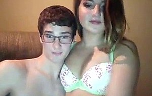 Slutty canadian college chick sucking college dick