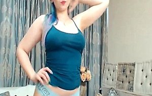 Alluring Blonde Having Her Private Webcam Show