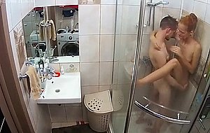 Fucking skinny wife in the shower