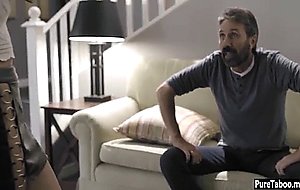 Slut stepdaughter teen got intense punished 