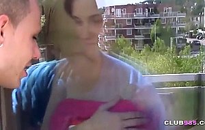 Adorable teenage babe gets her ass slammed busty 