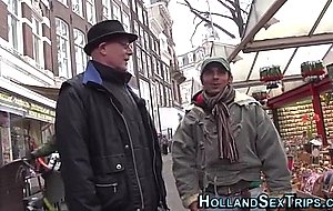 Dutch prozzie rides dick 