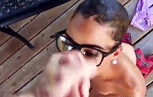 Teen dork arie gets dicked down and creamed