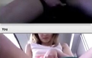 Two honey teens dirty chat session 