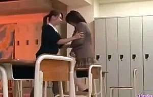 Busty Schoolgirl Kissing Getting Her Tits Rubbed By Her Teacher In The Classroom