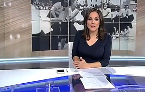 Spanish news anchor tight dress 