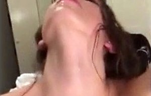 Slutty brunette 