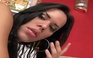 This latina ts sucks like crazy