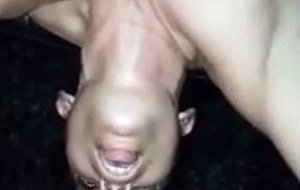 Fuck my throat and cum on me 