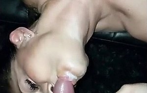 Fuck my throat and cum on me