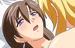 Blonde futagirl deep fucked a virgin pussy